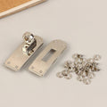 1Set Fashion Bag Lock Set Metal Buckles Clasp For Bag Strap Women Handbag Purse Twist Locks DIY Hardware Accessories - Zevra