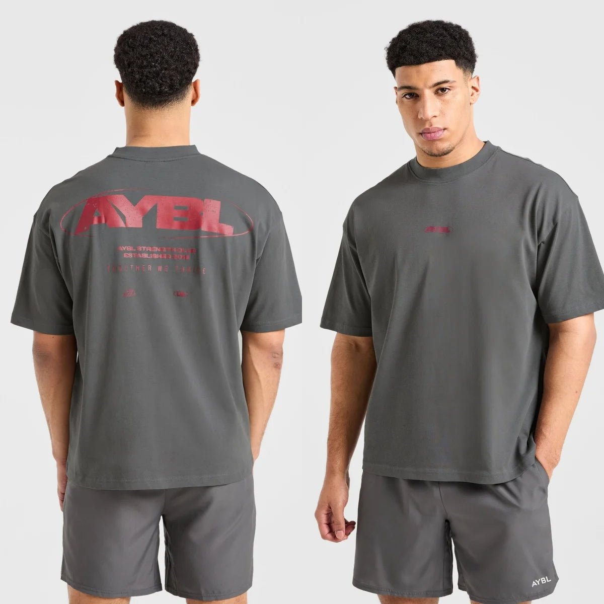 Classic Logo Strength Fitness Brand T-shirt Cotton Graphic Tee Men Women Summer Streetwear - Zevra