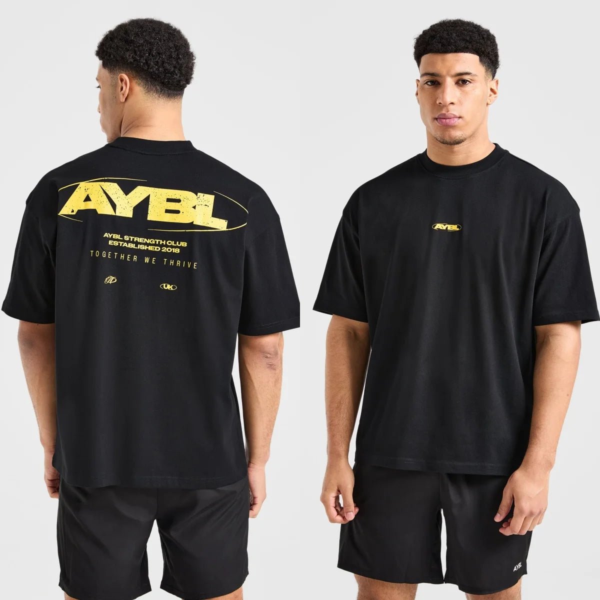 Classic Logo Strength Fitness Brand T-shirt Cotton Graphic Tee Men Women Summer Streetwear - Zevra
