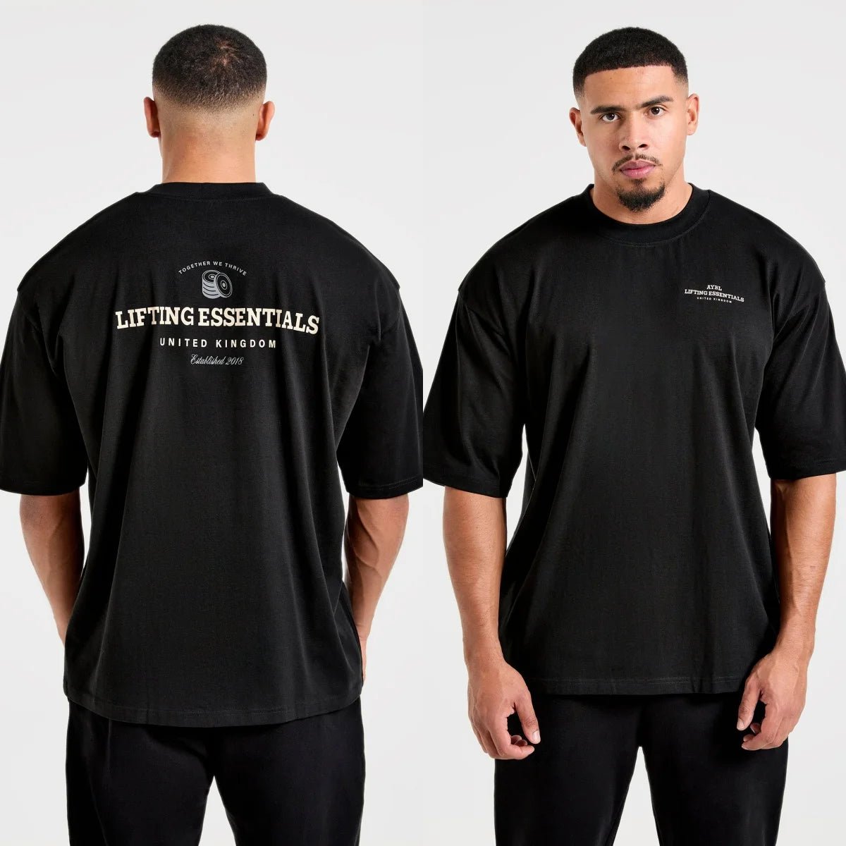 Classic Logo Strength Fitness Brand T-shirt Cotton Graphic Tee Men Women Summer Streetwear - Zevra