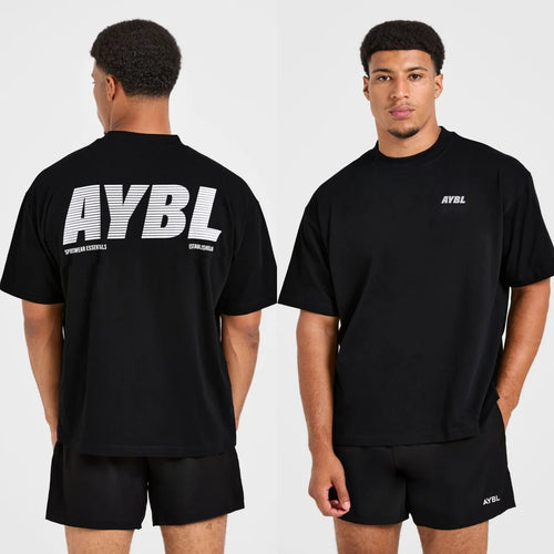Classic Logo Strength Fitness Brand T-shirt Cotton Graphic Tee Men Women Summer Streetwear - Zevra