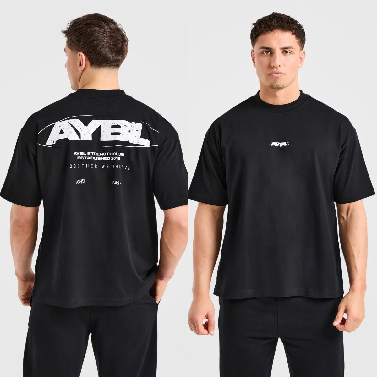Classic Logo Strength Fitness Brand T-shirt Cotton Graphic Tee Men Women Summer Streetwear - Zevra