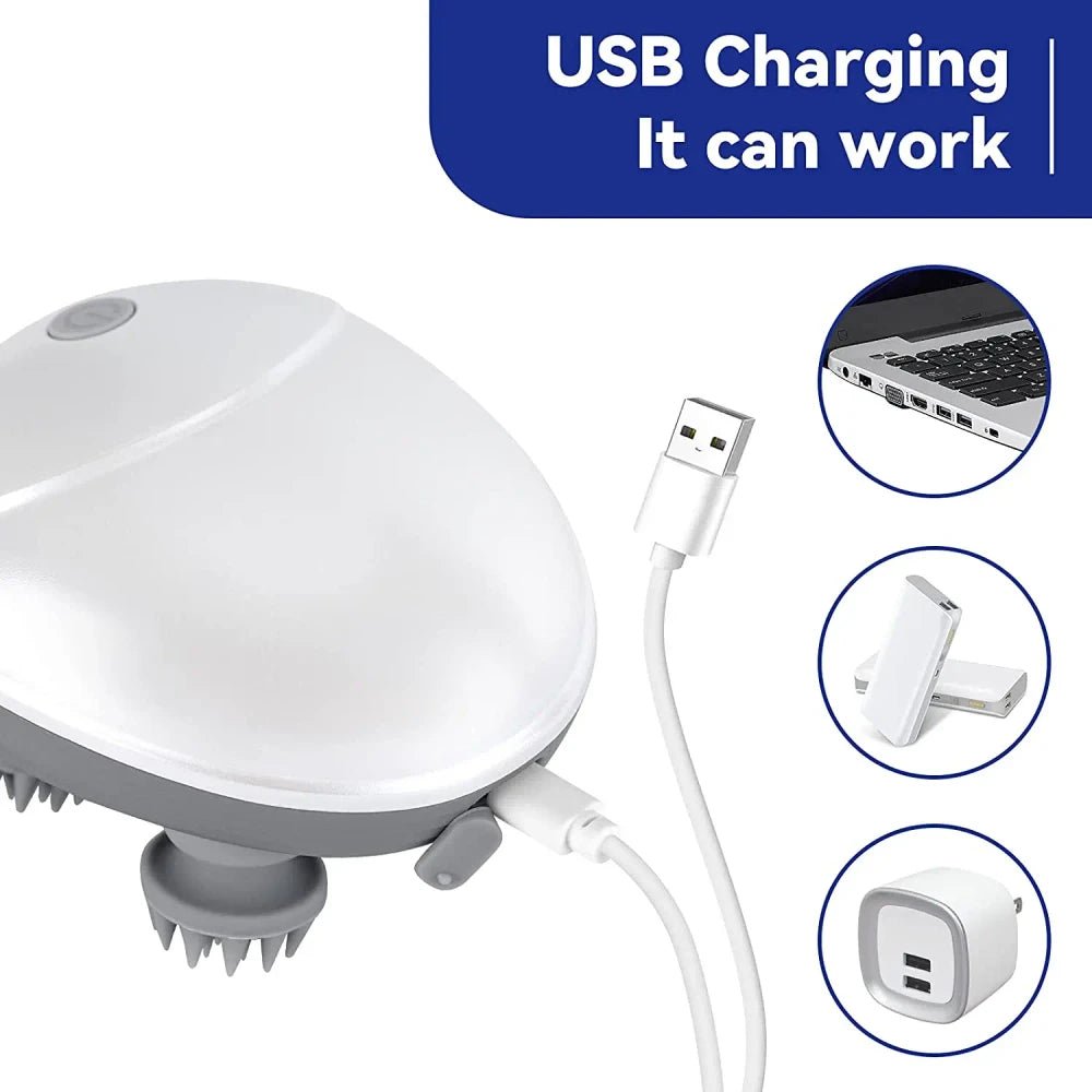 Electric Scalp Massager - Zevra