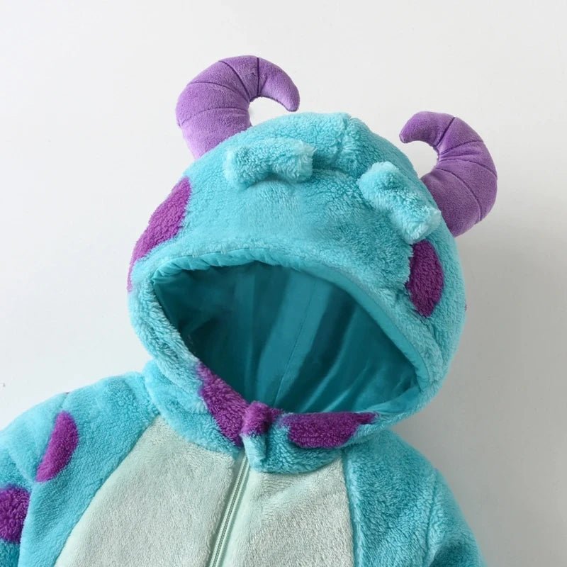 Hooded Fleece Baby Snowsuit - Zevra
