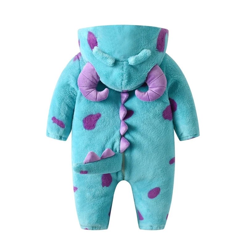Hooded Fleece Baby Snowsuit - Zevra