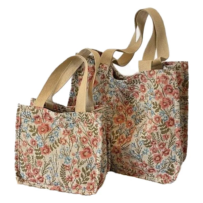 Large Capacity Shoulder Handbag Bags Female 2024 New Ins Canvas Bag Lazy Wind Tote Class Commuter Bag Casual Fashion Bag - Zevra