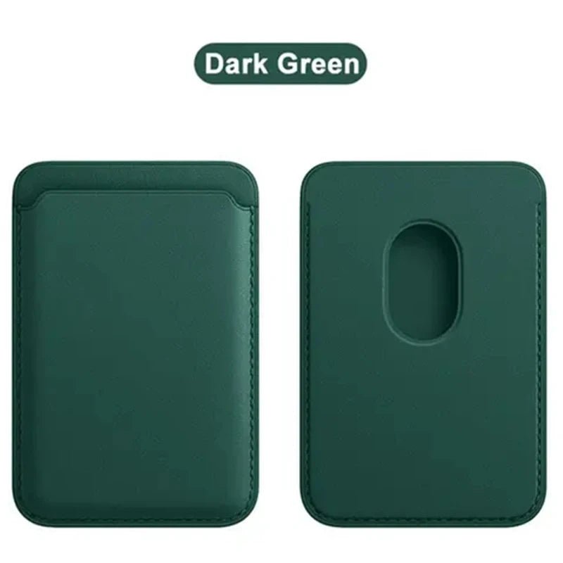 Magnetic Leather Card Holder - Zevra