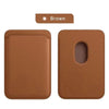 Magnetic Leather Card Holder - Zevra