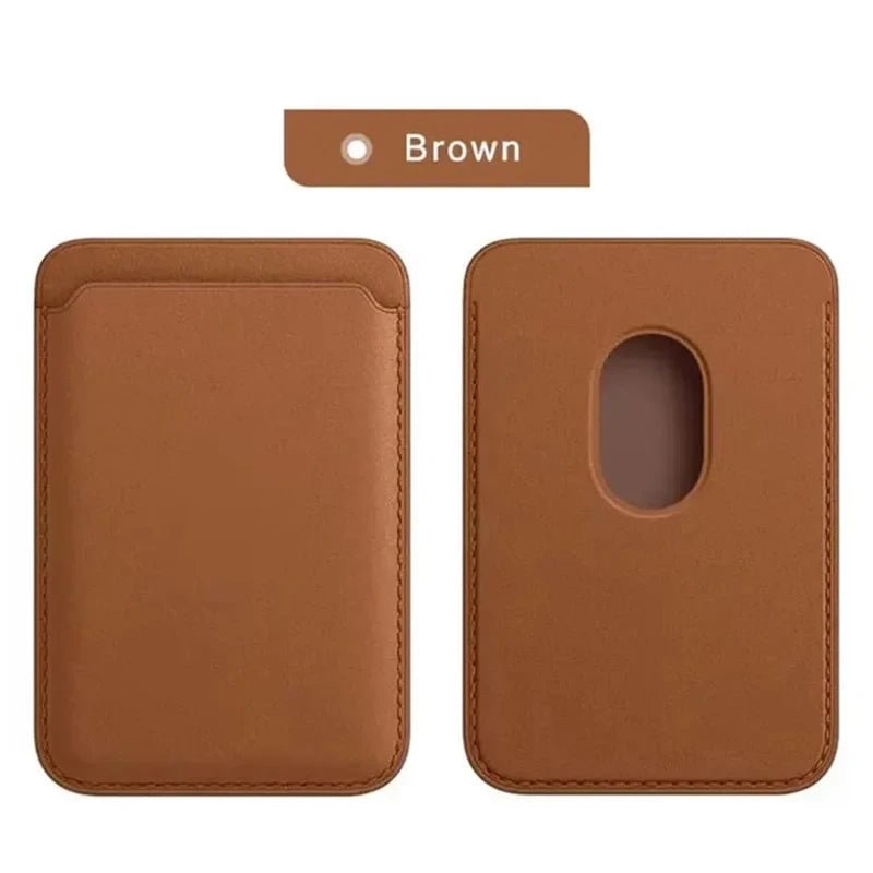 Magnetic Leather Card Holder - Zevra