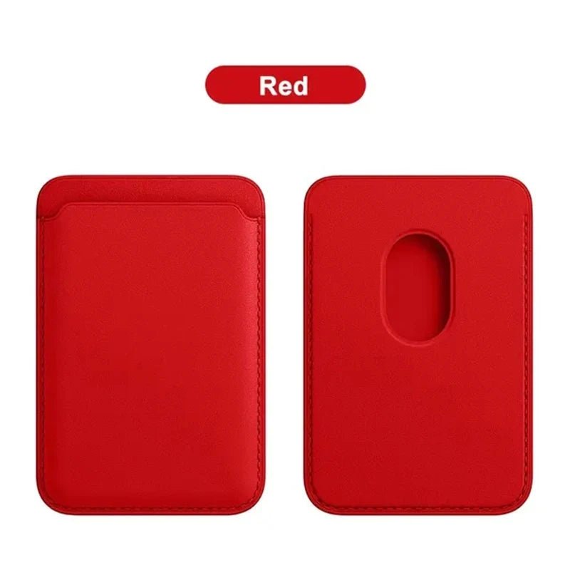 Magnetic Leather Card Holder - Zevra