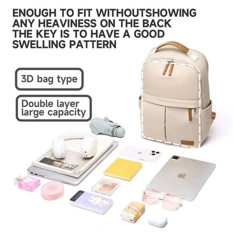 Minimalist Oxford Laptop Backpack - Zevra