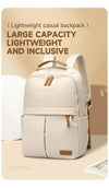Minimalist Oxford Laptop Backpack - Zevra