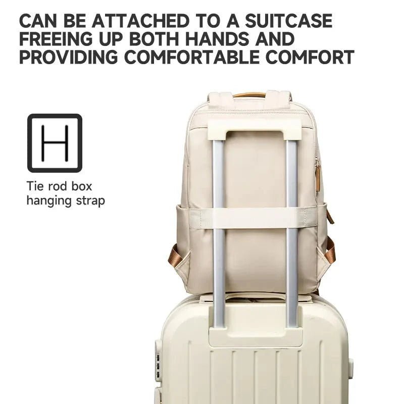 Minimalist Oxford Laptop Backpack - Zevra
