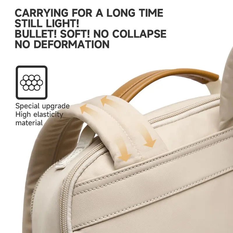 Minimalist Oxford Laptop Backpack - Zevra